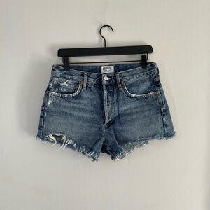AGOLDE High Waist Parker Vintage Cut Off Short